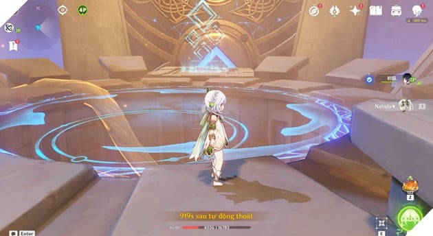 Alt: Hình ảnh bug Genshin Impact khiến cây bị xóa trong chế độ Co-op tại server châu Á.