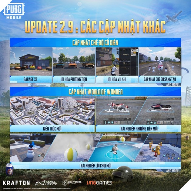 alt text: Hình ảnh bản đồ tuyết trong chế độ World of Wonder của PUBG Mobile