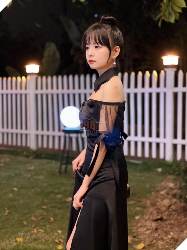 alt text: Mèo 2k4 cosplay Yasuo trong Liên Minh Huyền Thoại. Hình ảnh cô nàng hóa thân thành nhân vật game nổi tiếng.