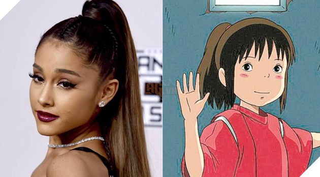 Ariana Grande và hình xăm Chihiro từ Spirited Away