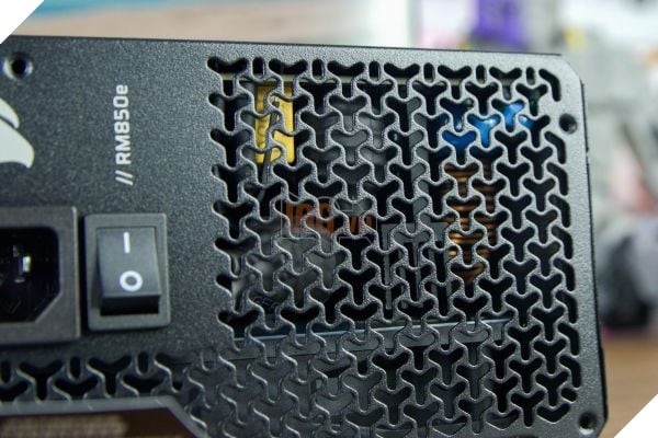 Biểu đồ hiệu suất của Corsair RM850e