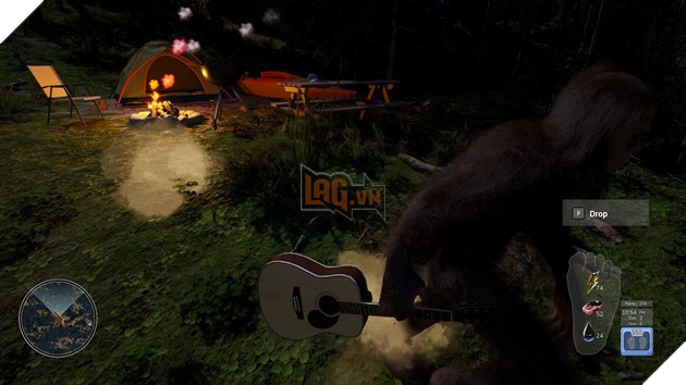 Bigfoot đang tìm kiếm thức ăn