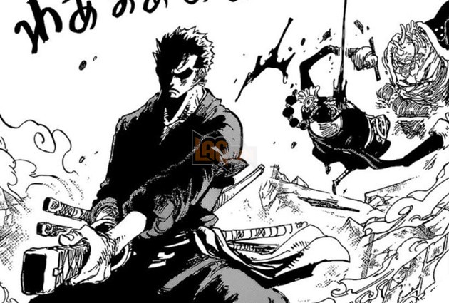 Black Maria biến thành Nhện Cổ Khổng Lồ tấn công Sanji