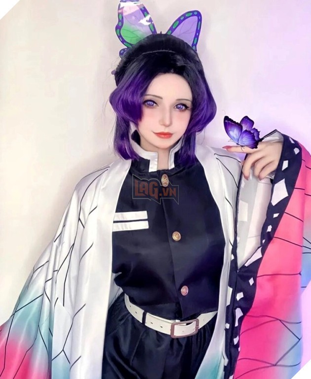 Bộ cosplay Trùng Trụ Shinobu Kochou của @alexy_sky_