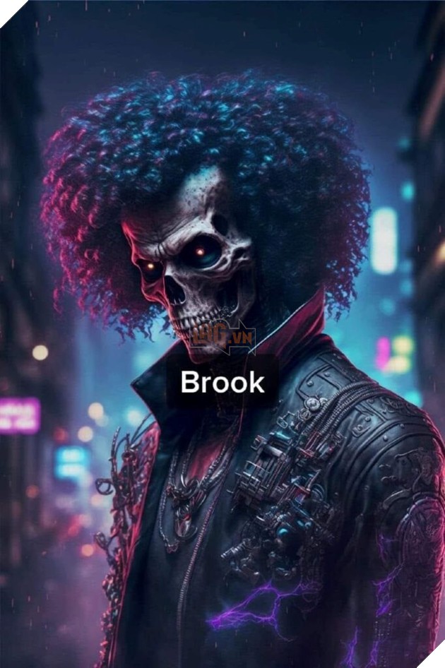 Brook trong thế giới Cyberpunk
