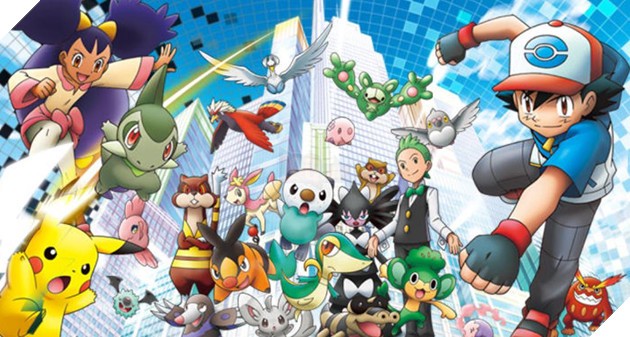 Cảnh phiêu lưu trong Pokemon
