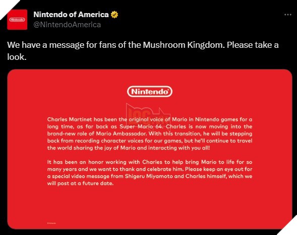 Charles Martinet tại sự kiện