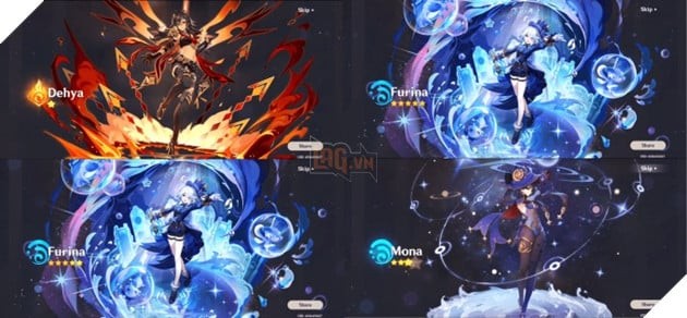 Game Thủ Genshin Impact Siêu May Mắn Khi Cầu Nguyện Thủy Thần Furina