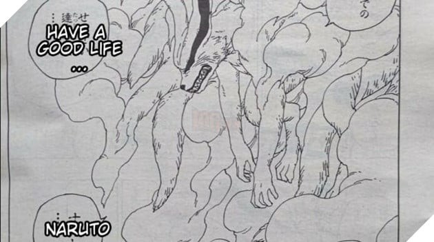 Cửu Vĩ Kurama hi sinh để bảo vệ Naruto