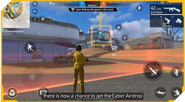 Cyber Airdrop trong Free Fire OB41
