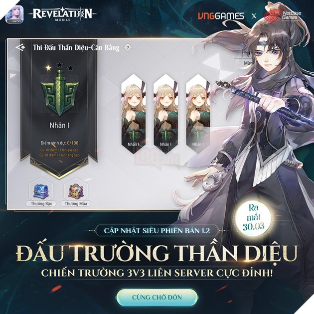 Đấu trường Thần Diệu nơi phô diễn kỹ năng PK cực cuốn