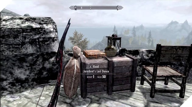 Đọc sách kỹ năng trong Skyrim