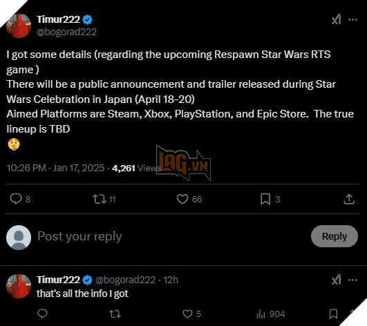 Dự án Star Wars mới của Respawn