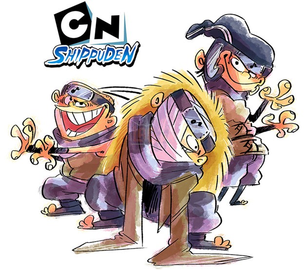 Ed, Edd n Eddy trong Naruto