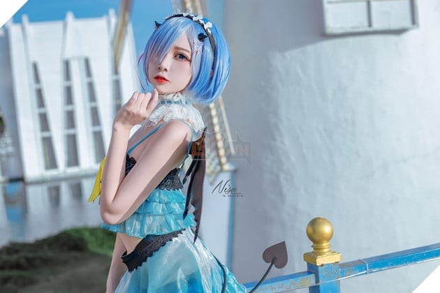 二佐Nisa cosplay nữ quỷ thiếu vải