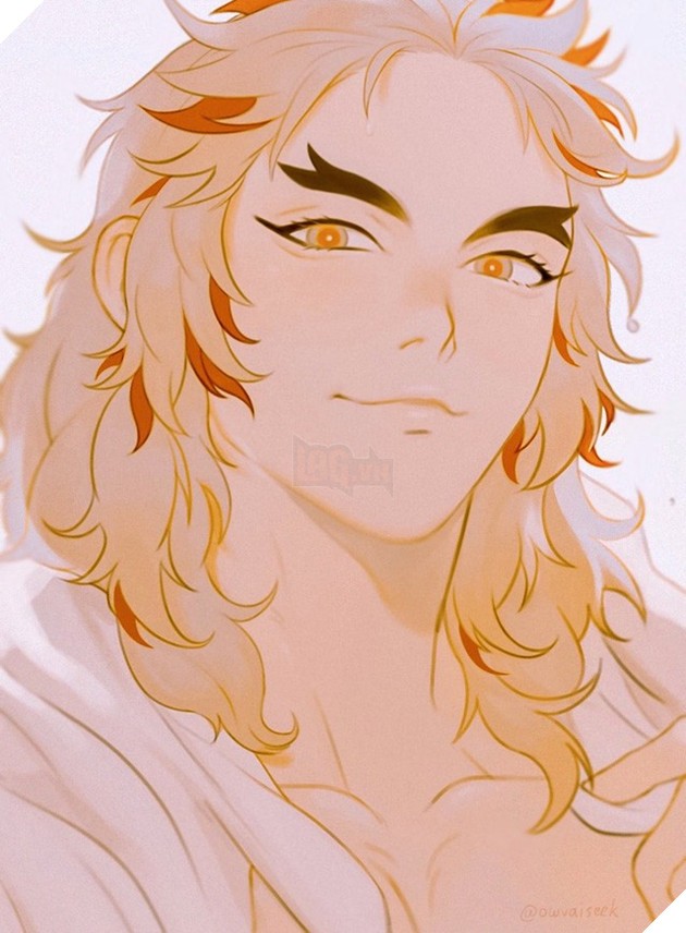 Fan art về Viêm Trụ Rengoku Kyojuro
