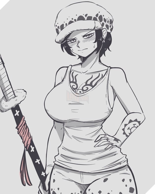 Fanart Law phiên bản nữ 4
