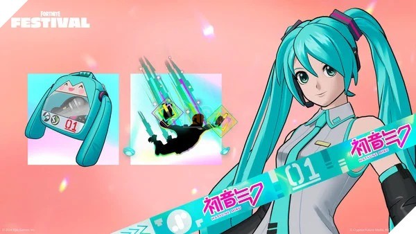 Fortnite Season 7 và Hatsune Miku