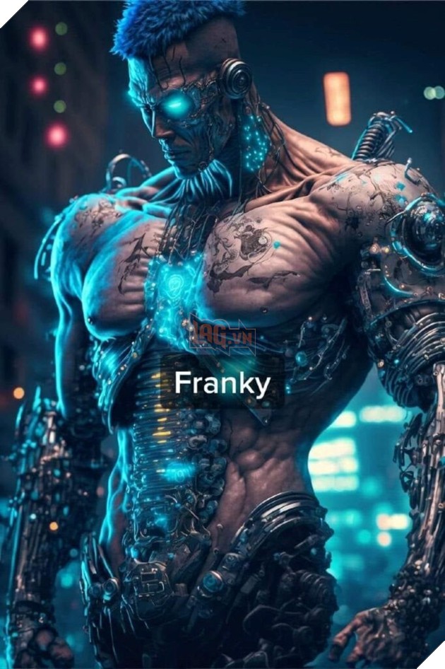 Franky trong thế giới Cyberpunk