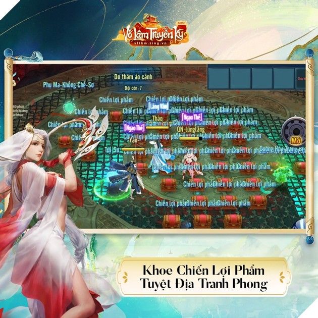 Giải đấu Tuyệt Địa Tranh Phong của Võ Lâm Truyền Kỳ Mobile