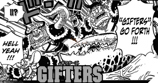Gifters - lực lượng tinh nhuệ của Kaido