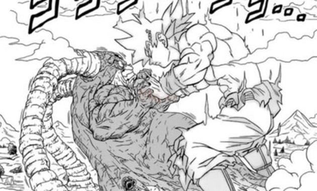 Goku hóa khổng lồ, đối đầu với Moro