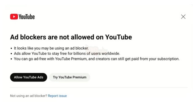 Google Mạnh Tay Với Các Ứng Dụng Xem YouTube Không Quảng Cáo