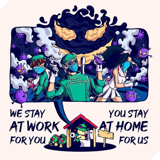 Hãy noi gương Teemo, hưởng ứng lời kêu gọi ở nhà vì cộng đồng chứ đừng đi núp bụi lung tung