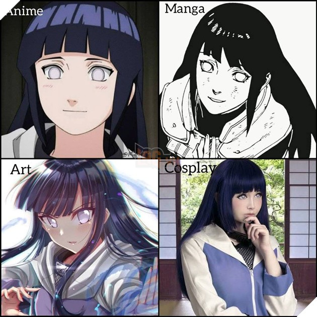 Hinata Hyuga trong manga