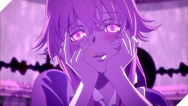 Hình ảnh Amano và Yuno trong Future Diary