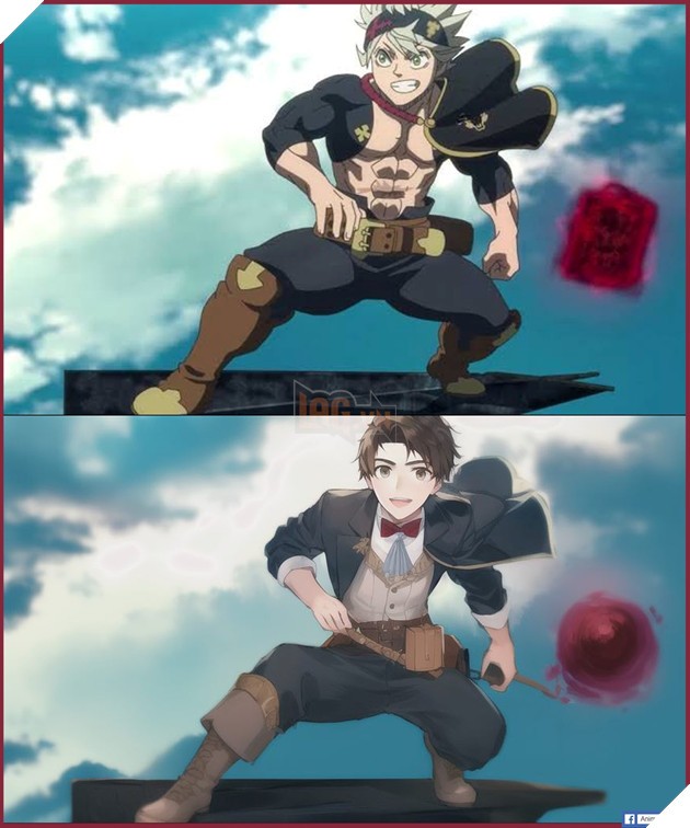 Hình ảnh Black Clover được vẽ bởi AI