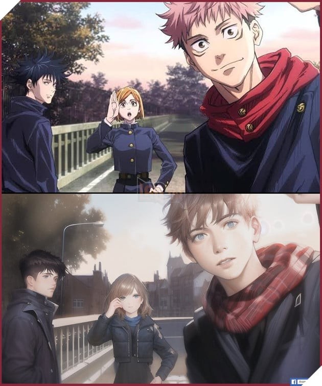 Anime Nổi Tiếng Được Vẽ Lại Bởi AI: Bất Ngờ Và Độc Đáo