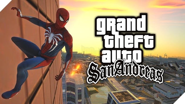 Trải Nghiệm Người Nhện Trong GTA San Andreas Với Bản Mod Đỉnh Cao