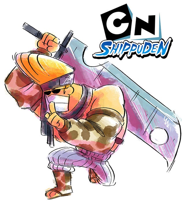 Johnny Bravo trong Naruto