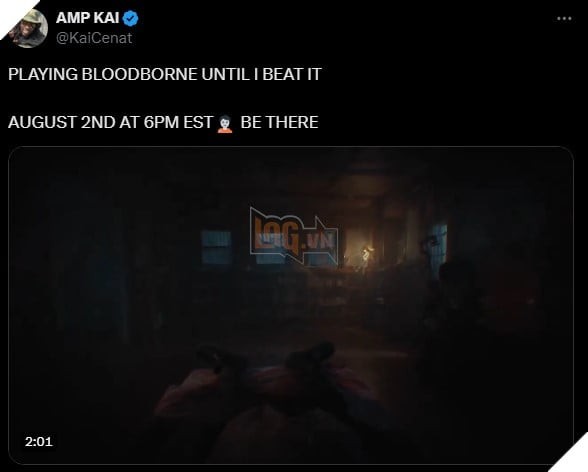 Kai Cenat Thử Thách Bloodborne Sau Elden Ring: Liệu Có Thành Công?