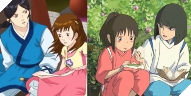Lost In the Moonlight đạo nhái Spirited Away