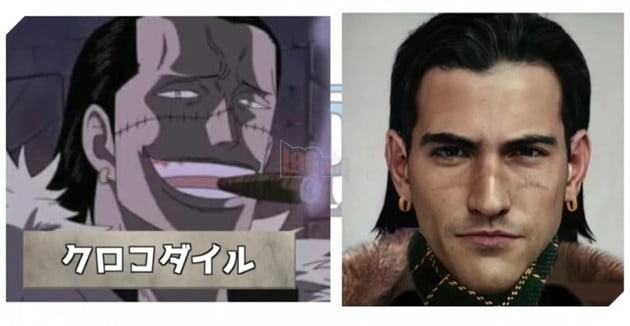 Mihawk phiên bản người thật