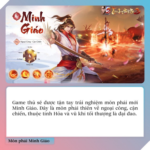 Minh Giáo với vũ khí Đại đao
