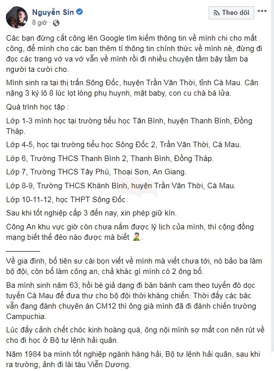 Nguyễn Sin: Hiệp sĩ đường phố và những lùm xùm gây tranh cãi