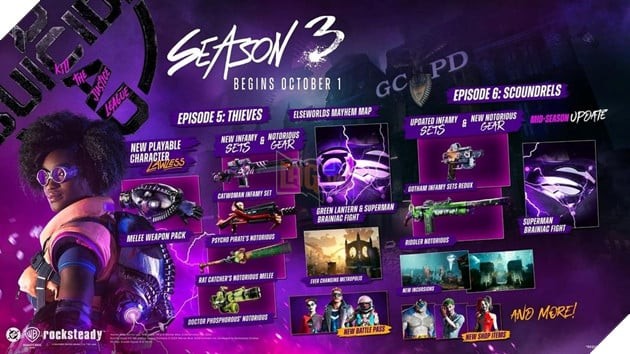 Nội dung bổ sung trong phiên bản Digital Deluxe của Suicide Squad: Kill the Justice League