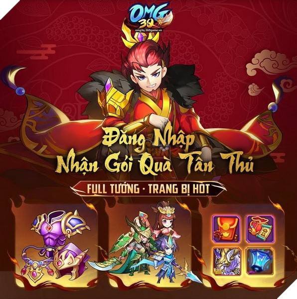OMG 3Q - Quà đăng nhập và quà tân thủ