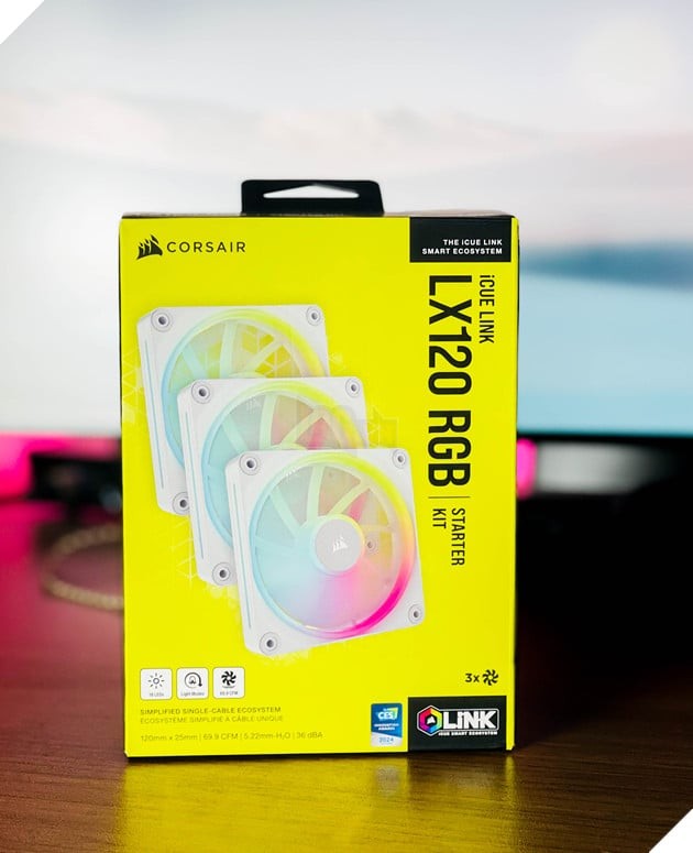 Đánh giá chi tiết Corsair iCUE LINK LX120 RGB: Kết Nối Tiện Lợi, Tối Ưu Hiệu Năng