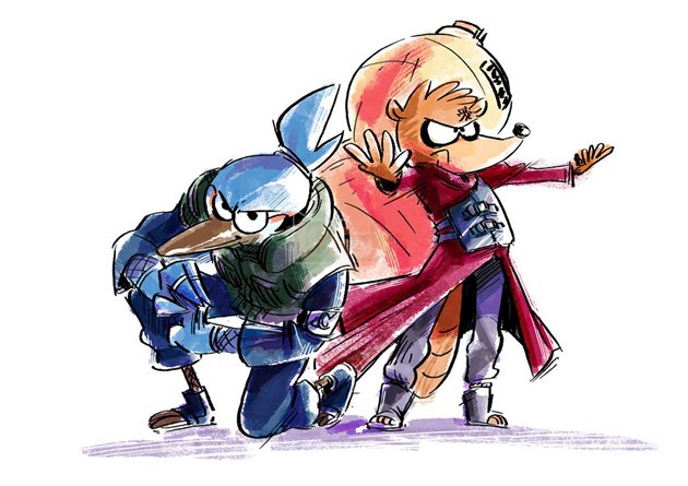 Regular Show trong Naruto