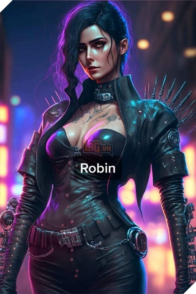 Robin trong thế giới Cyberpunk