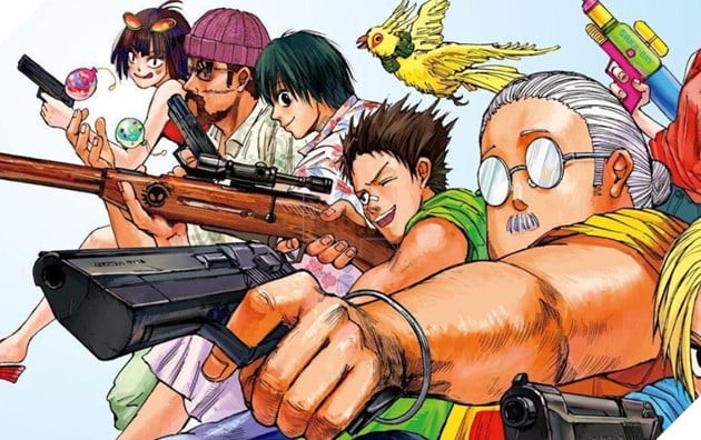 Sakamoto Days 135 - Kamihate bắn hụt