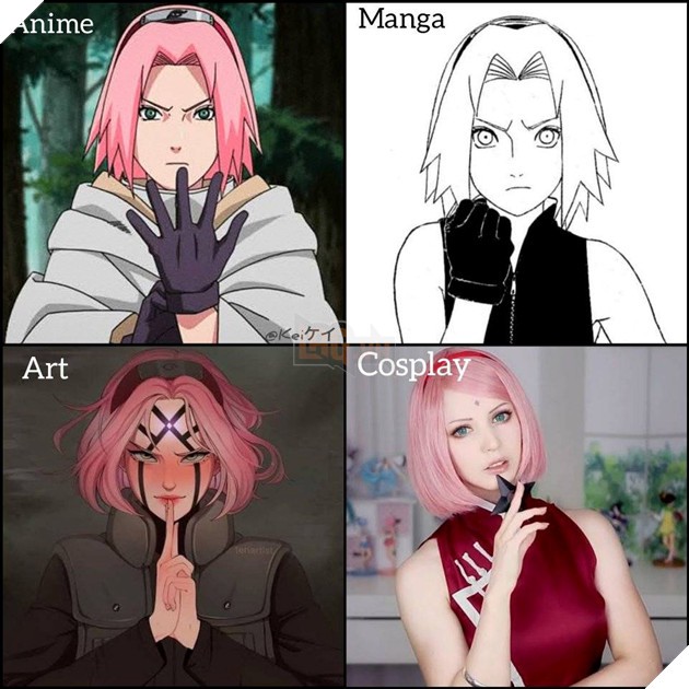 Sakura Haruno trong anime