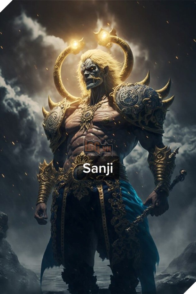 Sanji hóa thành thần Bắc Âu