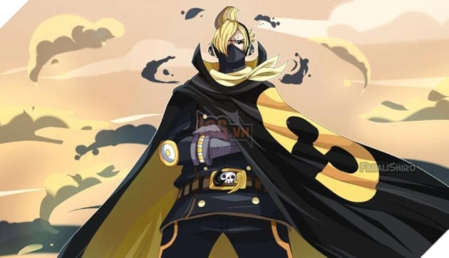 Sanji mặc bộ giáp Hắc Ẩn