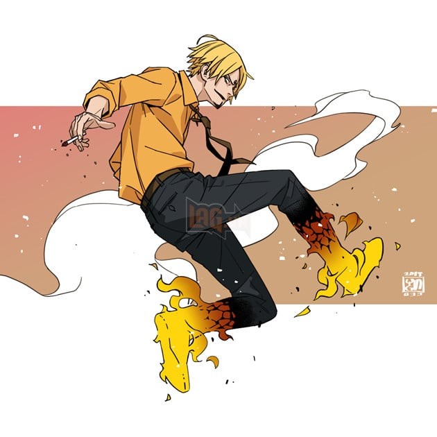 Sanji sử dụng Hắc Cước