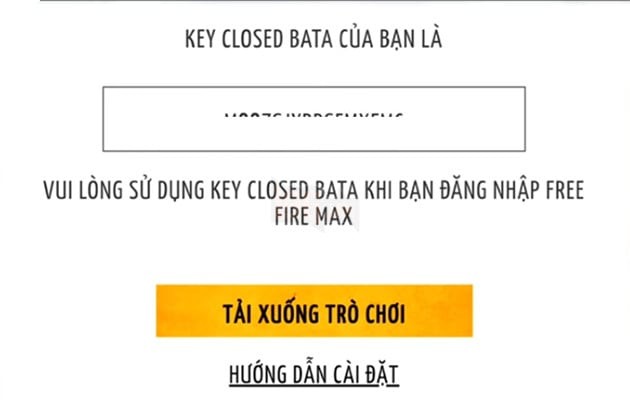 Sao chép mã kích hoạt
